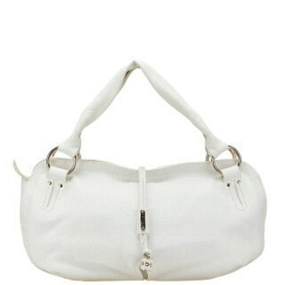 Celine Bittersweet Handbag White Leather - Picture 1 of 8